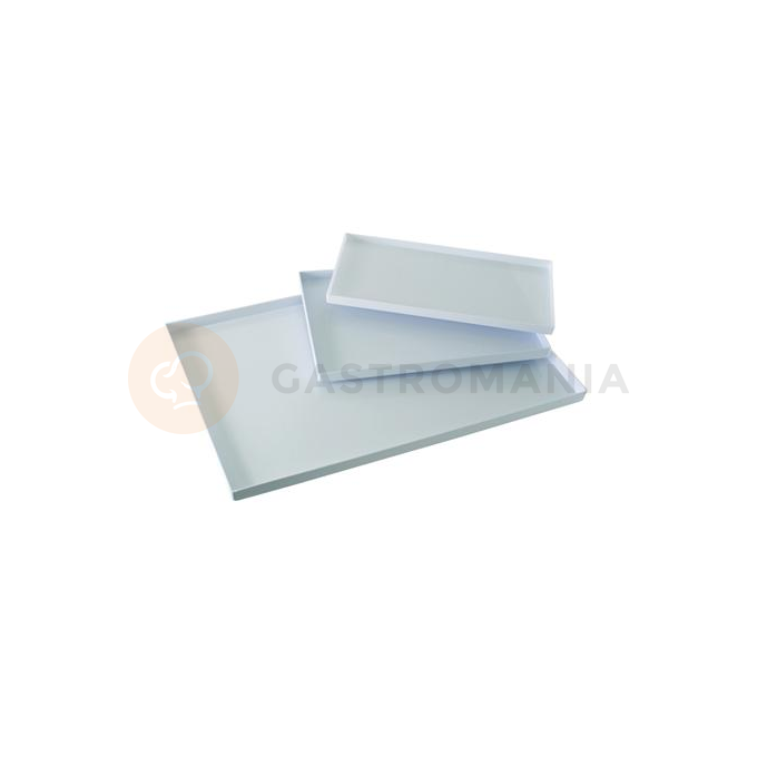 Tácka, cukrárska krabička - 25,9x39,6x2 cm, biela farba - VASSOIOBMO | MARTELLATO, Easy Cover
