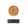 Pevný cateringový termobox na pizzu z expandovanej polypropylénovej peny, 3x50 cm | HENDI, Kitchen Line