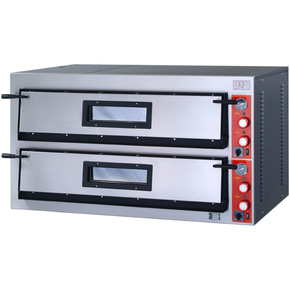 Pizza pec dvojkomorová, elektrická, 18x pizza 36 cm, 26,4 kW  | GGF, F-Line