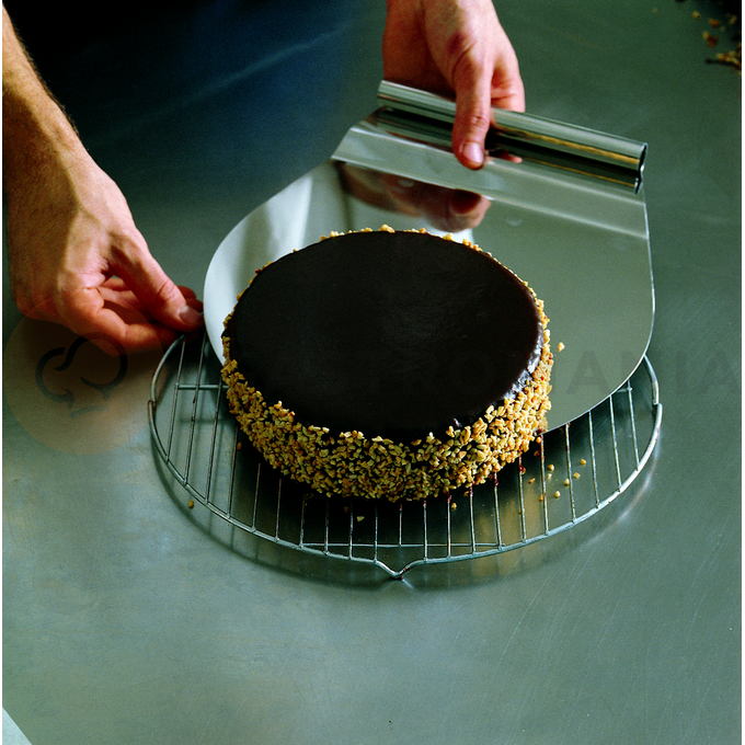 Kovová podložka na zvýhanie múčnikov/tort 33x28 cm - TS1 | MARTELLATO, Cake Lifter