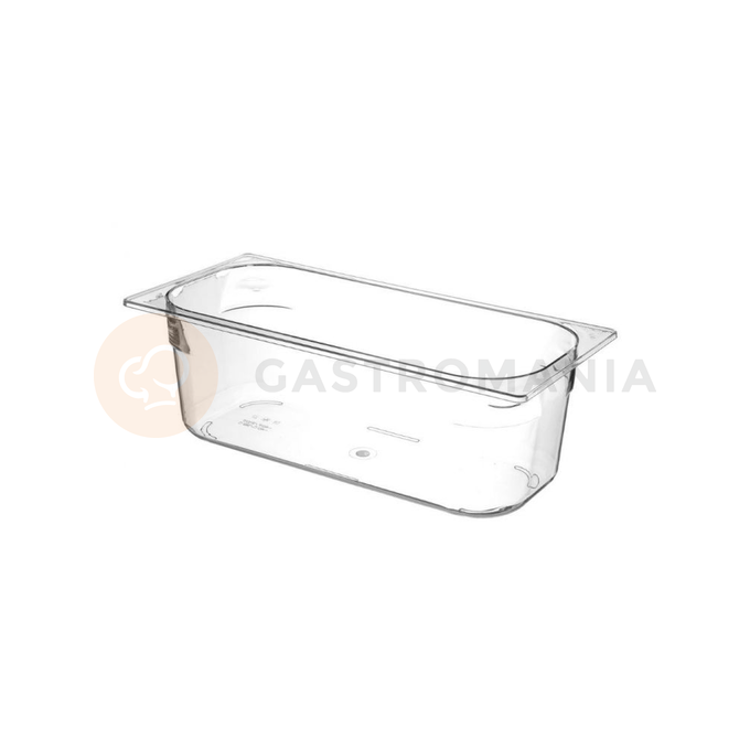 Nádoba na zmrzlinu z transparentného polykarbonátu, 36x16,5x12 cm | HENDI, 807026