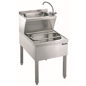 Gastronomické umývadlo - drez 510x700x850 mm | BARTSCHER, 401618