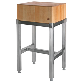 Podstavec nerezový pod mäsiarsky klát 600x400 mm | JANPOL, 400-6040N