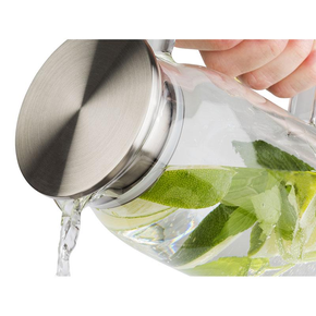 Sklenený džbán s vekom 1,5 l | APS, 10792
