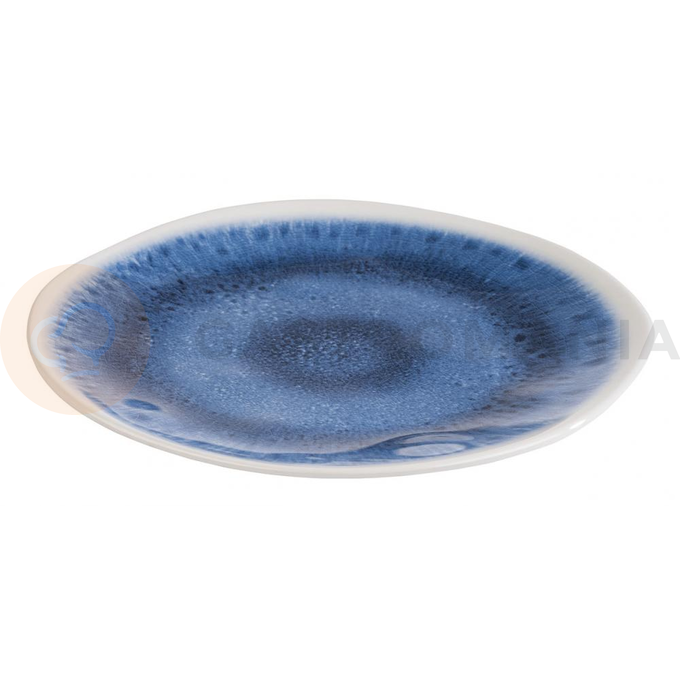 Okrúhly tanier z malamínu Ø 21,5 cm, modrý | APS, Blue Ocean