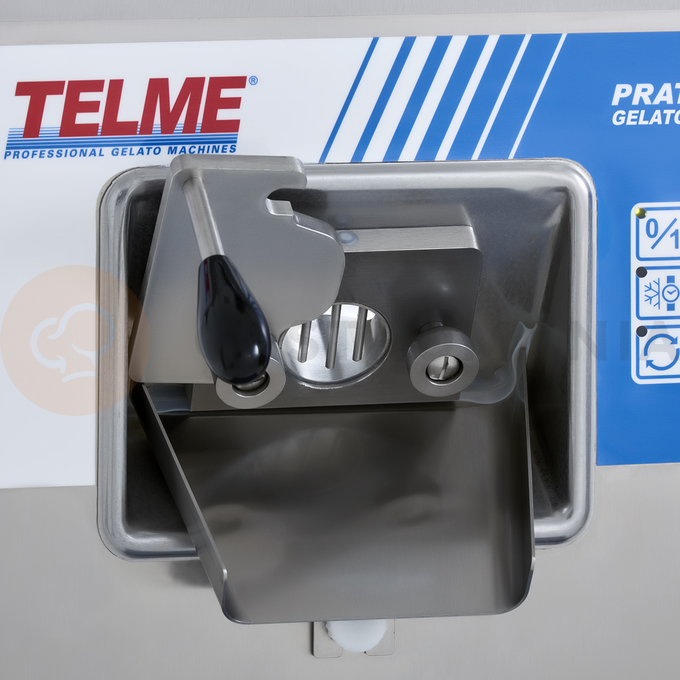 Výrobník kopčekovej zmrzliny 25 l/h, 400 V | TELME, Pratica 15-25 Trifase