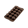 Forma na čokoládu a pralinky - pralinky, 30mm, 18,5 mm, 10 ml - SCG07 Praline | SILIKOMART, Easychoc