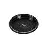 Sada černých tácků pro uchovávání moučníků, sušenek, dezertů a pralinek - 100 ks; 78 mm | SILIKOMART, Small Tray Round