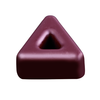 Tritanová forma na pralinky - trojuholník s otvorom 21 ks, 33x30x15 mm, 10 gr - PC49FR | PAVONI, Iconic