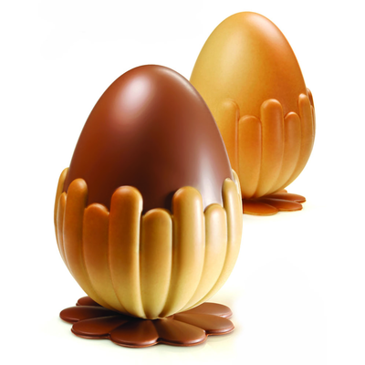 Forma na čokoládu - vajce, 150x200 mm, 400 g - KT129 | PAVONI, Nest