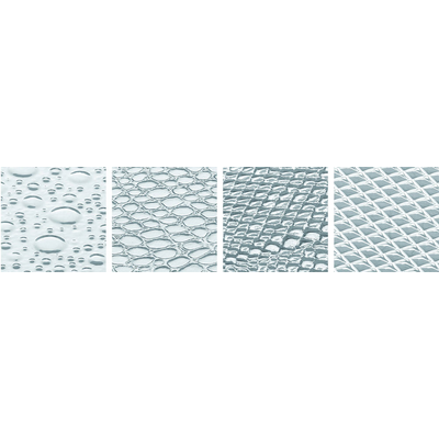 Hárky na dekoráciu povrchu praliniek - 32 ks, 4 vzory, 400x250 mm | PAVONI, STRKIT1