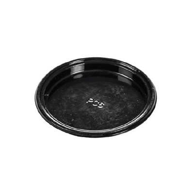 Sada černých tácků pro uchovávání moučníků, sušenek, dezertů a pralinek - 100 ks, 100 mm | SILIKOMART, Small Tray Round