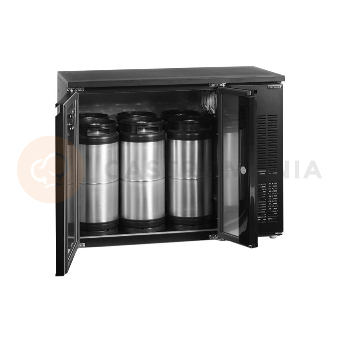 Chladiaci minibar na sudy keg, 6x 20 l lub 1x 50 l, 1110x590x860 mm | TEFCOLD, CKC6 KEG Cooler