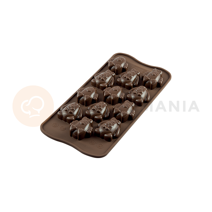 Forma na čokoládu a pralinky - Velikonoce, 34x34x18 mm, 104 ml - SCG30 Choco Easter | SILIKOMART, Easychoc