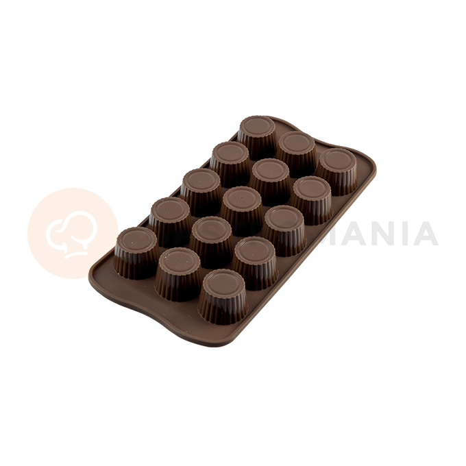 Forma na čokoládu a pralinky - pralinky, 30mm, 18,5 mm, 10 ml - SCG07 Praline | SILIKOMART, Easychoc