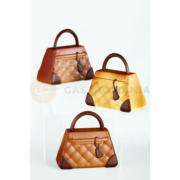 Forma na čokoládu - kabelka, 165x80x150 mm, 220 g - KT123 | PAVONI, Borsetta