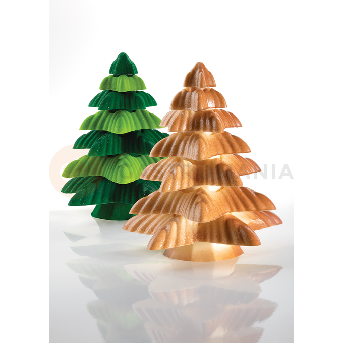 Forma na čokoládu - vianočný stromček, 135x150, 350 g - KT177 | PAVONI, Fringe