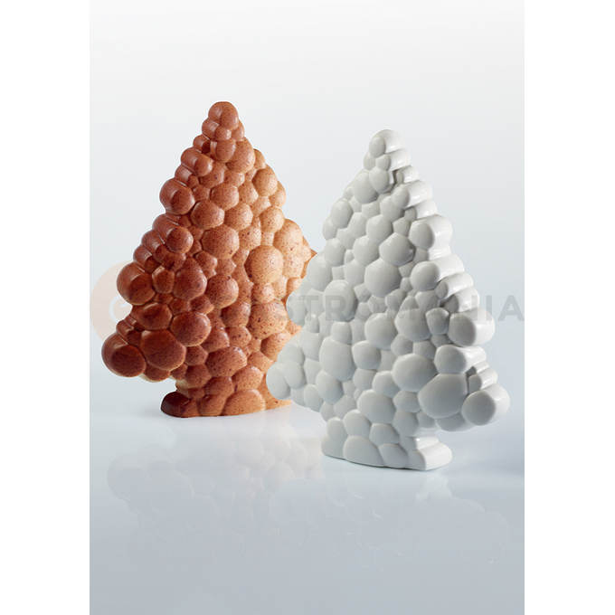 Forma na čokoládu - vianočný stromček, 160x65x200 mm, 250 g - KT152 | PAVONI, Bolla