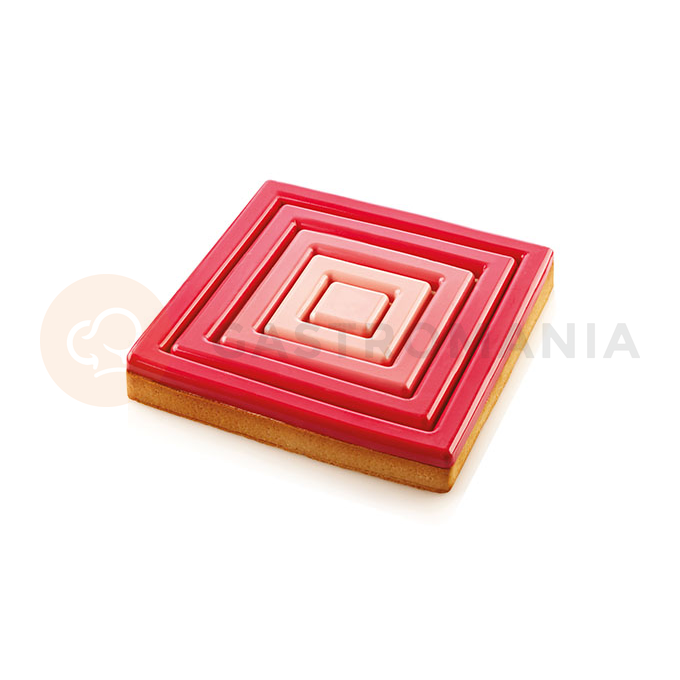 Forma na koláče - čtverec, 190x190 mm, 1 ks | SILIKOMART, Tarte 4.0