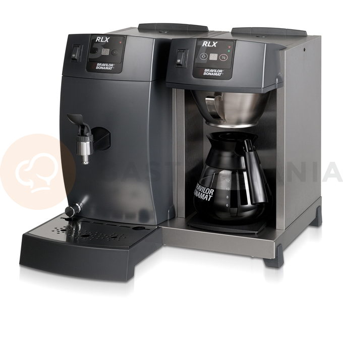 Prekvapkávač kávy na 1 kanvicu + výrobník horúcej vody, 230V | BRAVILOR BONAMAT, RLX 31