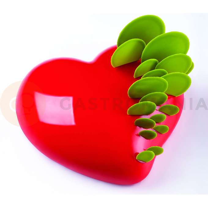 Silikónová forma na 3D dezert - srdce, 175x165x58 mm, 960 ml - KE016S | PAVONI, Passion