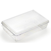 Plastová krabička s vekom na tiramisu, 27,5 x 18 x5,5 cm, balenie 25 kusov | ALCAS, 132/3