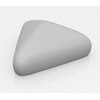 Silikónová forma na predkrmy, 8x pyramída, 65x60x28 mm, 46 ml, 400x300 mm - PX3205S | PAVONI, Pyramid
