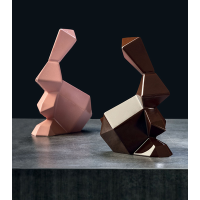 Forma na čokoládové dezerty - abstraktný králik, 145x95x180 mm, 170 g - KT185 | PAVONI, Rocky Roger