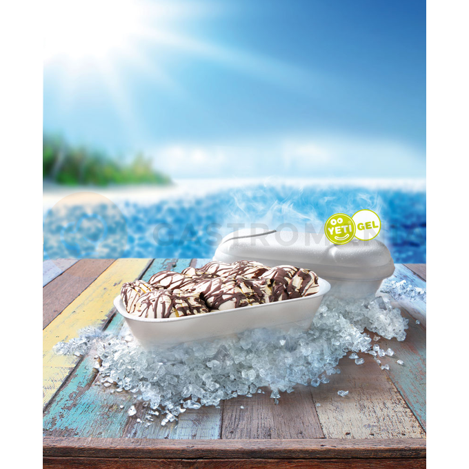 Box termoizolačný na zmrzlinu s objemom 1500 ml YetiGel XL, 13 kusov | ALCAS, 315/5