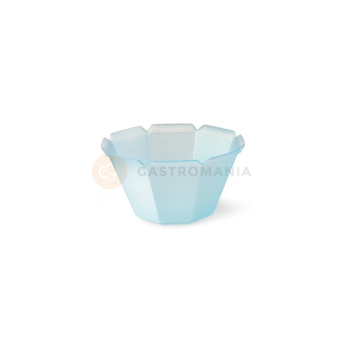 Miska Smeraldo na dezerty z modrého plastu, 0,35 l, balenie 100 kusov | ALCAS, 138/4