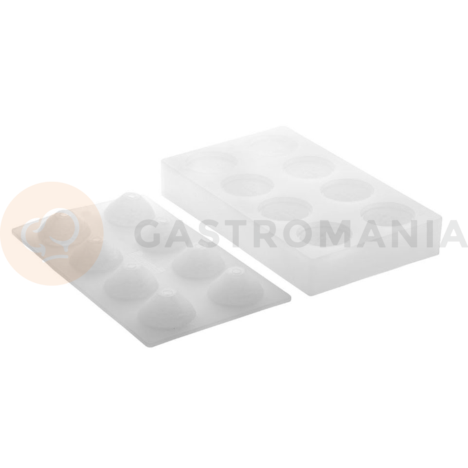 Silikónová forma na 3D dezerty Citron - 300x175 mm, 8x citrón 85 ml - AF006S | PAVONI, Pavoduo