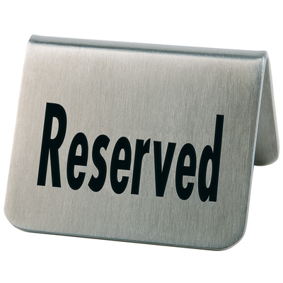 Informačné štítky - reserved, sada 2 ks | APS, 00013