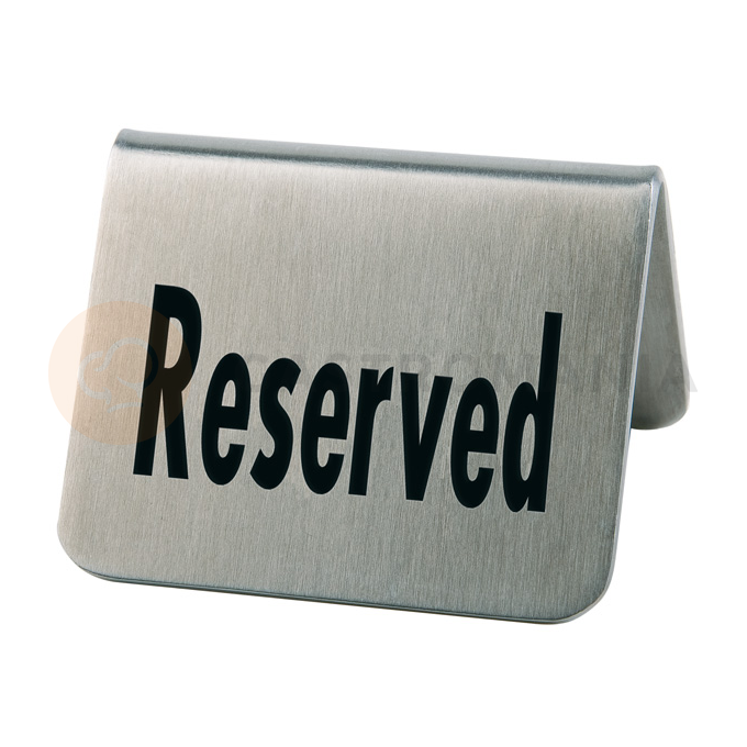 Informačné štítky - reserved, sada 2 ks | APS, 00013