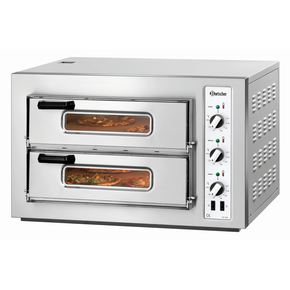 Dvojkomorová pec na pizzu NT 502, 800x750x510 mm | BARTSCHER, 2002028