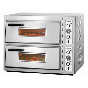 Dvojkomorová pec na pizzu NT 622VS, 930x835x730 mm | BARTSCHER, 2002094