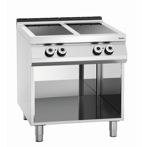 Keramický sporák 800x900x900 mm, 4 výhrevné časti | BARTSCHER, 296421