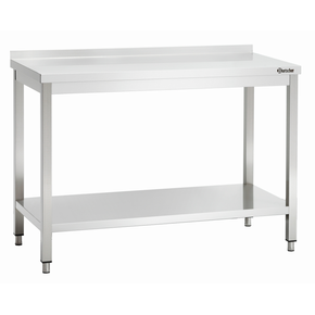 Pracovný stôl séria 700 s lištou, 1100x700x850 mm  | BARTSCHER, 308117