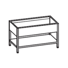 Samostatný drez 1400x700x900 mm | RILLING, AST 0714C 2MTZ