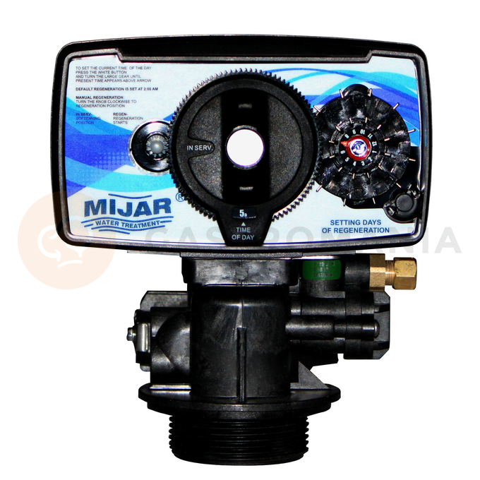 Automatický zmäkčovač vody, automatická časová regenerácia, 430x220x530 mm | MIJAR, Mini B65