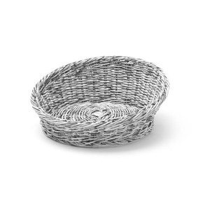 Košík okrúhly skosený, Ø 310 mm, šedý | HENDI, 426562