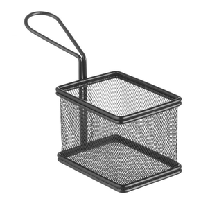 Mini košík na vyprážané pokrmy 100x80x75 mm | HENDI, 425619