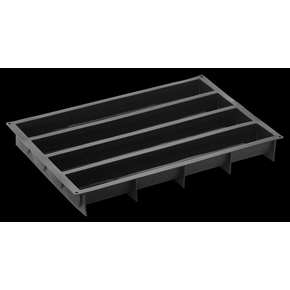 Silikónová forma Pavoflex - 600x400 mm, 4 ks x 560x80x63 mm, 2376 ml - PX059 | PAVONI, Tronchetto