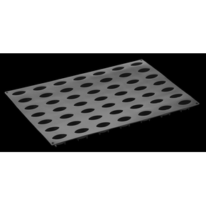 Silikónová forma Pavoflex - 600x400 mm, 49 ks x 66x33x30 mm, 32 ml - PX071 | PAVONI, Quenelle