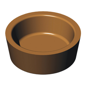 Vložka - forma pre zariadenie COOKMATIC a COOKMATIC SPECIAL na 30 kusov o rozmeroch 41x15 mm, kruh | PAVONI, PIASTRA52