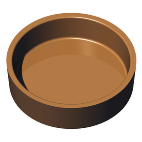 Vložka - forma pre zariadenie COOKMATIC a COOKMATIC SPECIAL na 9 kusov o rozmeroch 75x20 mm, kruh | PAVONI, PIASTRA29