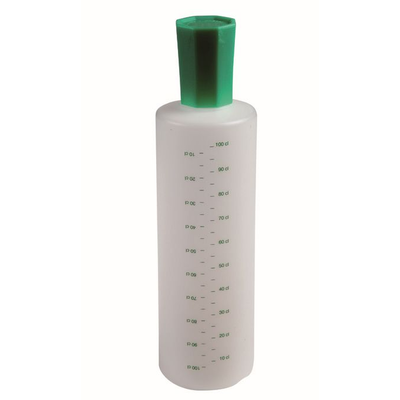 Plastová fľaša s mierkou - 1000 ml | PAVONI, BOTTIGLIA