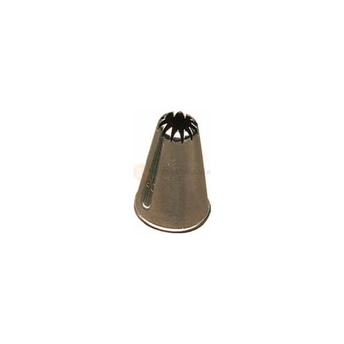 Cukrárska špička - kvetina, priemer: 20 mm - 128/20 | PAVONI, Stainless Steel Tubes