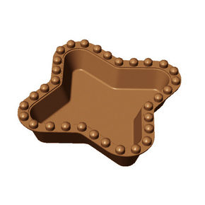 Vložka - forma pre zariadenie COOKMATIC a COOKMATIC SPECIAL na 16 kusov o rozmeroch 62x62x18 mm, hviezda | PAVONI, PIASTRAH