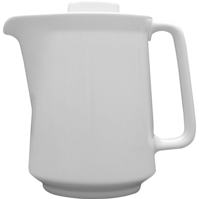 Čajník z bieleho porcelánu 0,46 l | LUBIANA, Kaszub/Hel