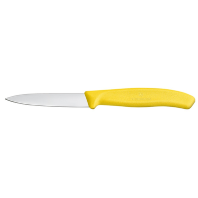 Nôž na zeleninu, hladký, 8 cm, žltý | VICTORINOX, Swiss Classic